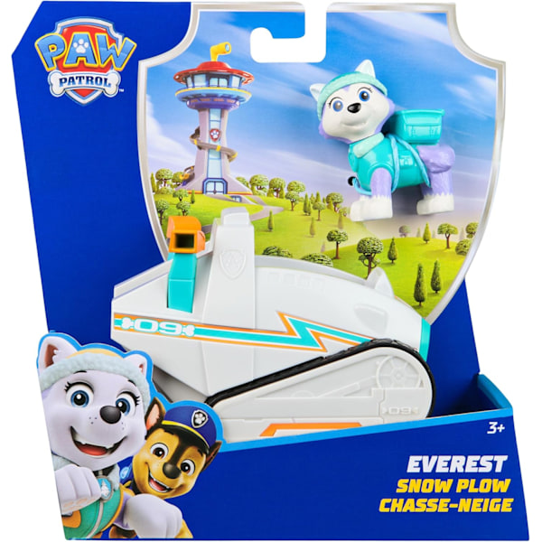Paw Patrol – Everest og snescooterfigur – Paw Patrol legetøj – Legetøj til børn 3 år + – Gave til barn 3 år + pearls