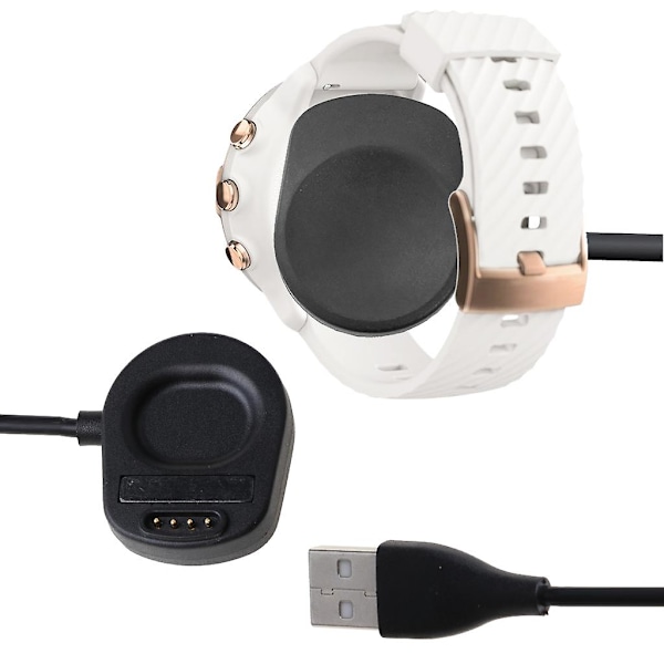 Bærbar USB-lader Magnetisk strømadapter Ladekabelledning for Suunto7