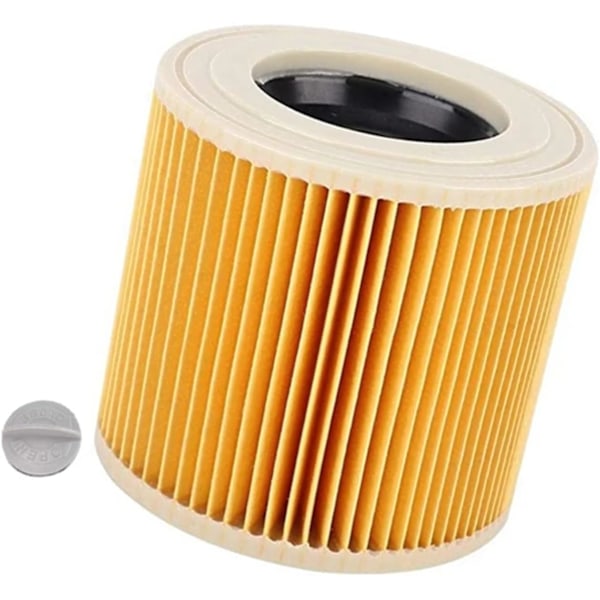 5-pak erstatningsfiltre til DEYIN til Kärcher støvsuger WD2250 WD3.200 MV2 MV3 WD3 A2004 A2204 HEPA filter 2 MV3 WD3