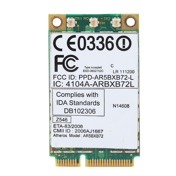 AR5BXB72 300M MiNi PCI-E Dual Band Netværkskort til Lenovo/IBM T60/T61 42T0825