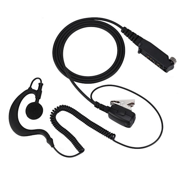 Trådlös Walkie Talkie PTT-högtalare Öronmussla Öronkrok Headset Hörlurar För STP9000