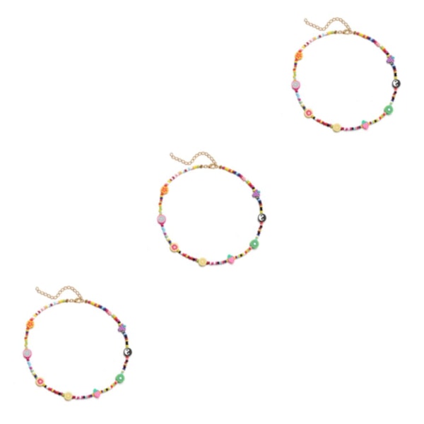 1/2/3/5 Perlekjede Perlekjede Justerbar Kjede Boho Type 2 Type 2 3PCS