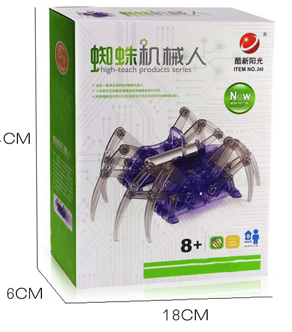 DIY Spider Robot Teknologiske Oppfinnelser Elektrisk Krypende