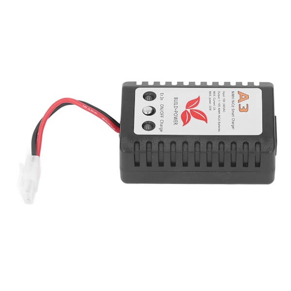 20W smart batterilader med LED-indikator for 6V 7.2V 8.4V 9.6V NiMH NiCd cellepakke AC 110‑240V EU-plugg