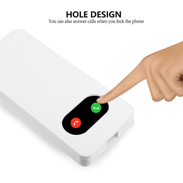 Telefon Timer Boks Selvkontrol Timer Boks Plastik Telefon Boks