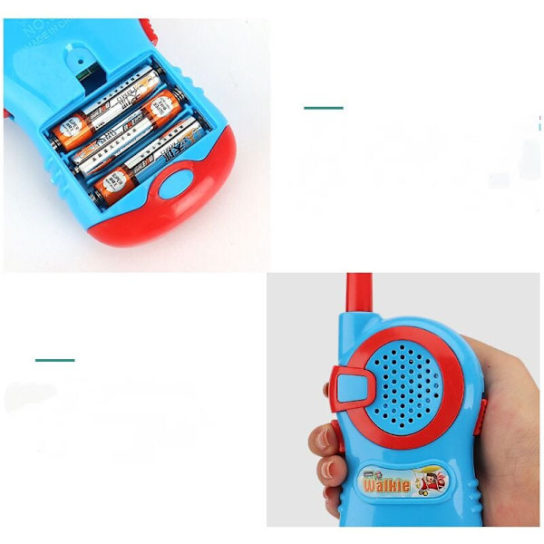 FlkwoH Två Blå. Laddningsbar Walkie Talkie, USB Typ C Walkie Talkie med VOX för Äventyrsspel, Vandring, Cykling