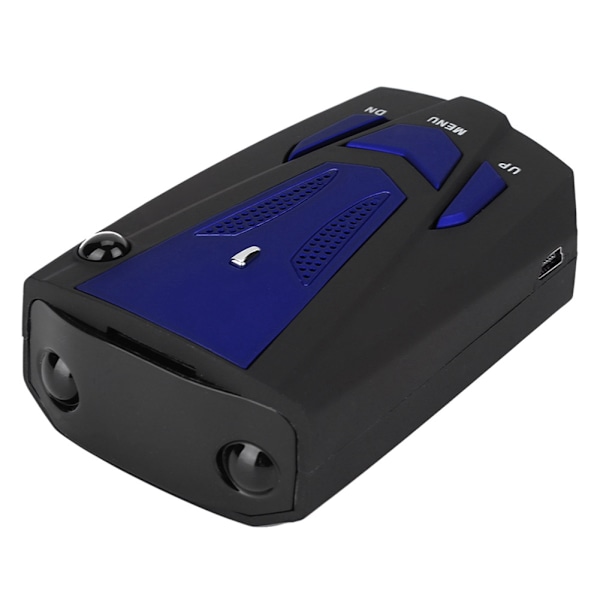 16-kaistainen 360 asteen V7 GPS-auton nopeustutka laserilmaisimella ja äänimerkillä (sininen)