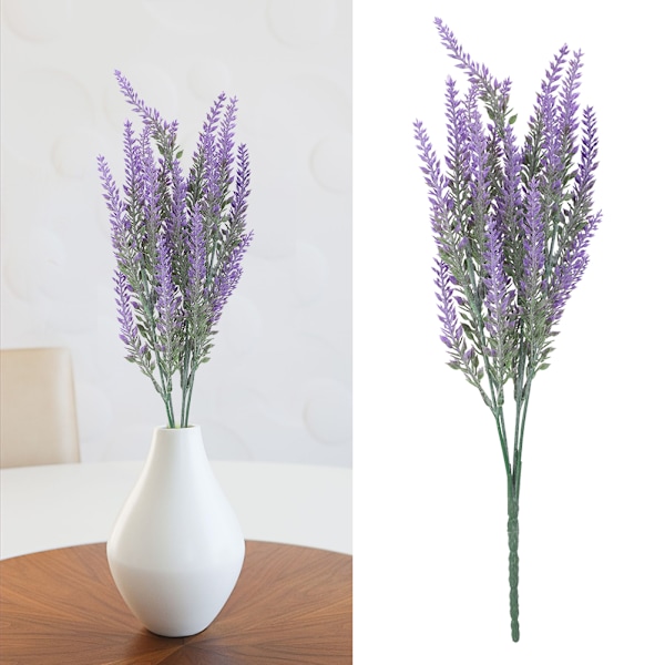 25 Hovede Bryllups Kunstige Blomster Lavendel Falsk Brud