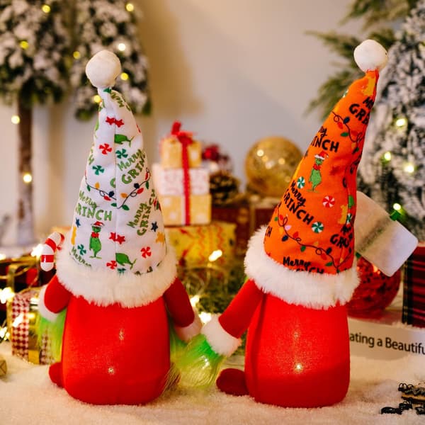 6-pack Jul Vinflasktröja Omlott Stickad Klänning Tomte Ren{hw}