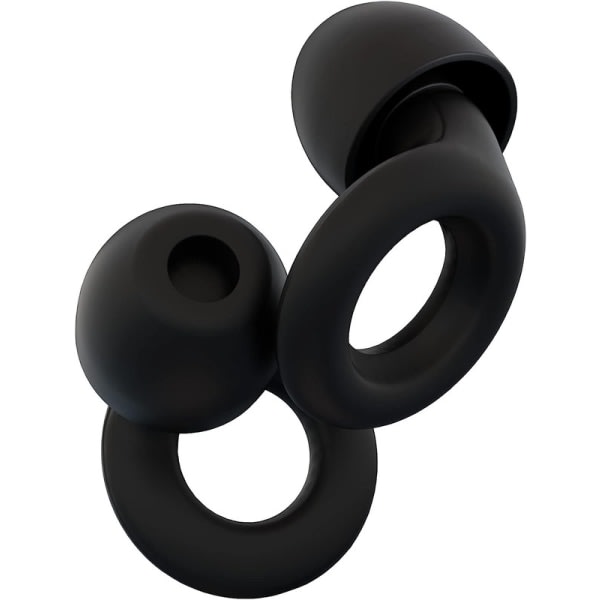 Loop Experience - Noise-reducing earplugs (18 dB) - In-ear hearing protection - Black