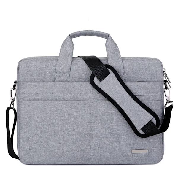 Laptop taske etui Skuldertaske Notebook taske Kufferter til 13,3 14 15,6 17,3 tommer Macbook Air Pro HP Huawei Asus Dell Model2-sort Model2-black 15.6-16.1 inches