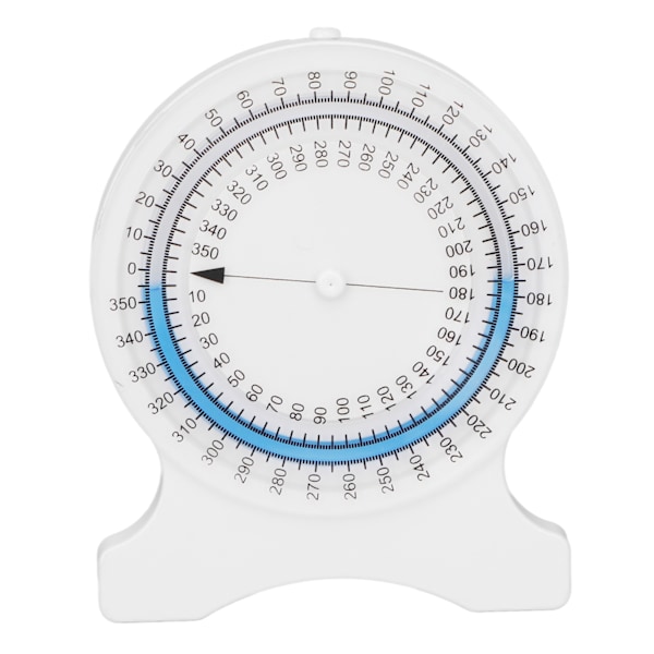Bubbelinklinometer med bra tätning, roterande ratt, repfri, rörelseomfångsmätverktyg, fysioterapiinklinometer