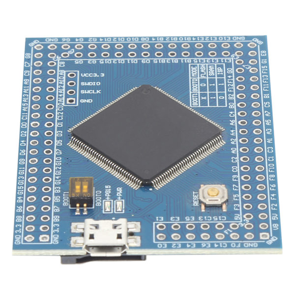 Mini System Development Board STM32 Modul Elektronisk Komponent med Stiftlist
