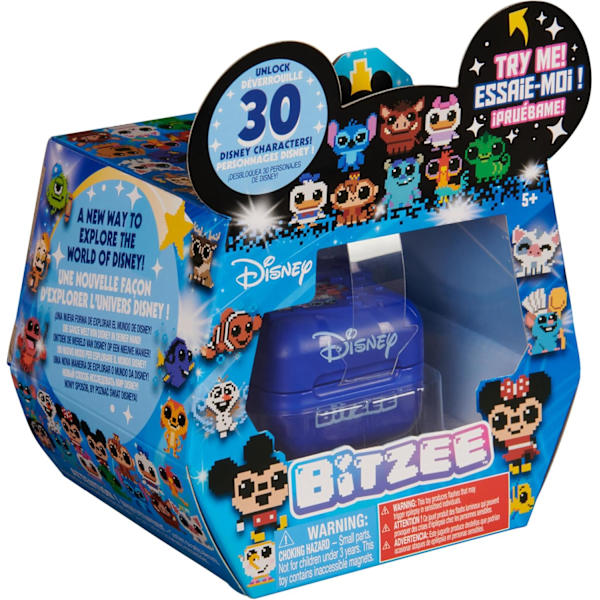 Bitzee, Interaktivt Disney Legetøj med 30 Figurer Indvendigt, Reagerer på Swipe, Tilt og Tap, Disney Legetøj og Digitale Kæledyr Legetøj til Børn