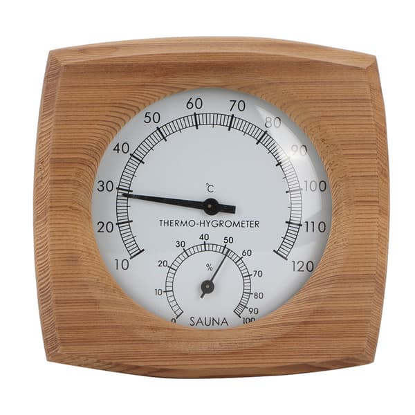 2-i-1 Innendørs Tre Termo-Hygrometer Termometer Hygrometer Damprom Tilbehør