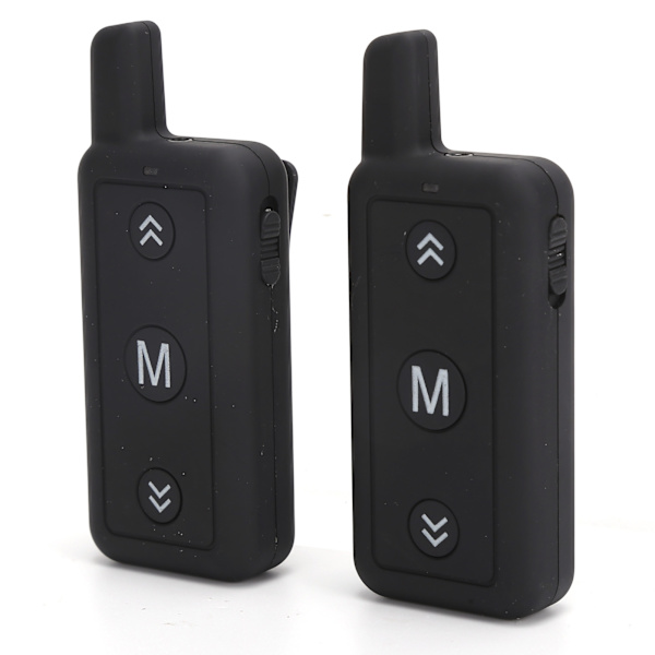 1 par Mini Walkie Talkies Lång räckvidd Bärbar Tvåvägsradio för Köpcentrum Hotell RestaurangV109