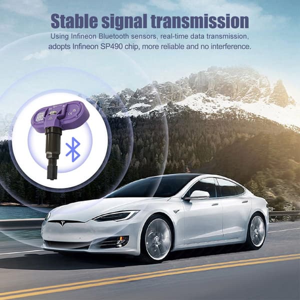 Kompatibel Tesla Bluetooth Dekktrykksensor Auto Pair 2.4 GHz Ny Modell 3 Y X