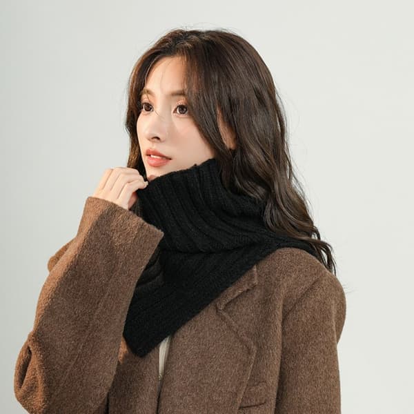 Strikket skjerf BEIGE 2 2 beige[BT} beige 2-2