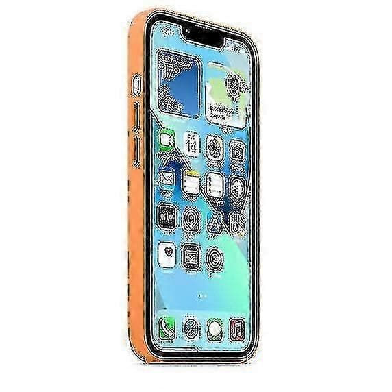 Silikonskal med Magsafe för kompatibel iPhone 13 Marigold