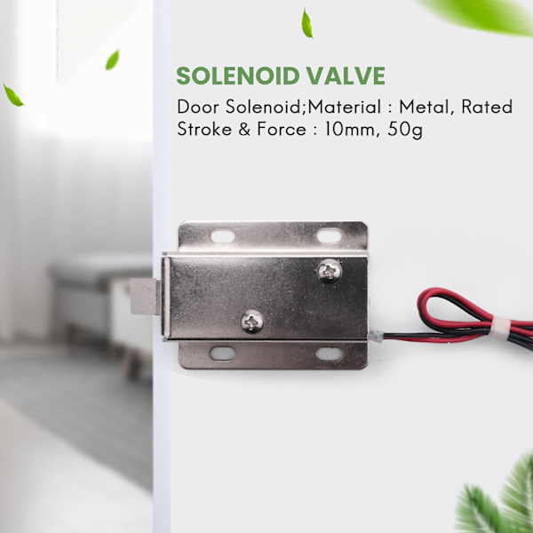 0837l Dc 12v 8w Avoimen Kehyksen Solenoidi Sähköiselle Ovilukolle