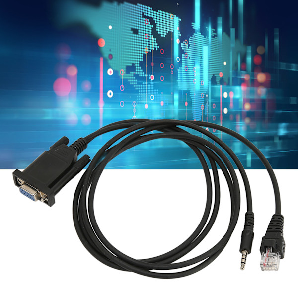 MH Walkie Talkie Programmeringskabel 8 Pin 2 i 1 Programmeringskabel til Yaesu VX2200 5R 160 180 til FT 2500 FTH 2008 FTH 1011
