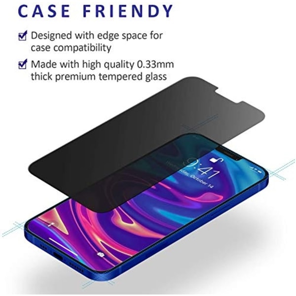 2 sekretesskydd för iPhone 12 pro max