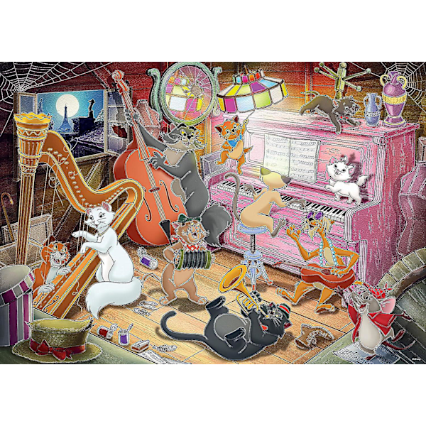 Ravensburger Disney Collector's Edition Aristocats Puslespill (1000 Brikker)
