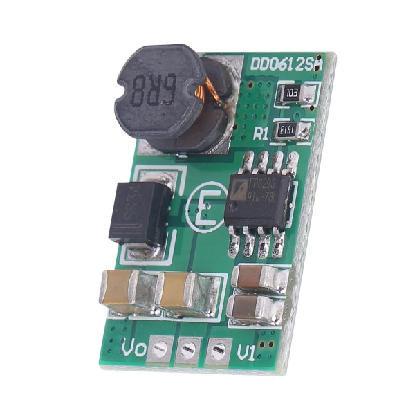 Boost Converter Modul Strømomformerkort DD0612SA DC‑DC for Telefonlader MCU6V