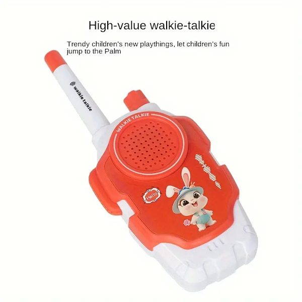 2 stk. Børne Walkie Talkie To-vejs Trådløs Opkald Walkie Talkie Langdistance Opkald Håndholdt Dialer Regelmæssig Version 2 stk.