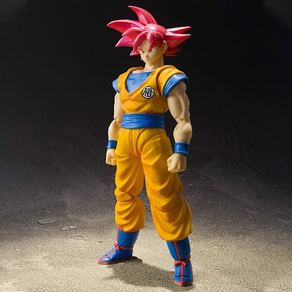 6.3' Shfiguarts Shf Dragon Ball Z Goku Gokou Super Saiyan Actionfigurer Modell Samlingspresenter A