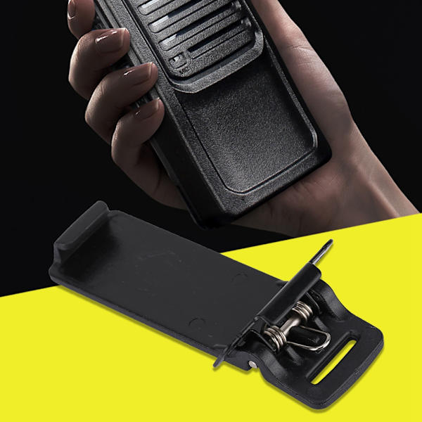 5-pack UV 5R bältesklämma för BAOFENG UV 5R UV 5RA UV 5RB UV 5RC TYT TH f8 Ham Radio Walkie Talkie