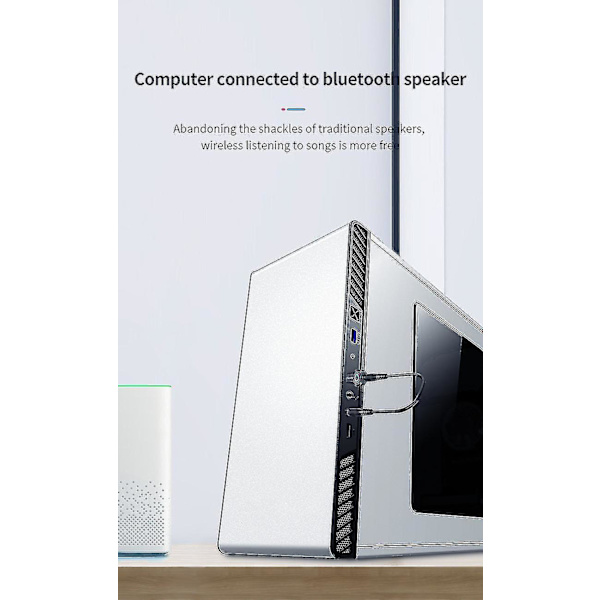 USB Bluetooth-sender 3,5 mm lydadapter Signaltransmission af TV-computer