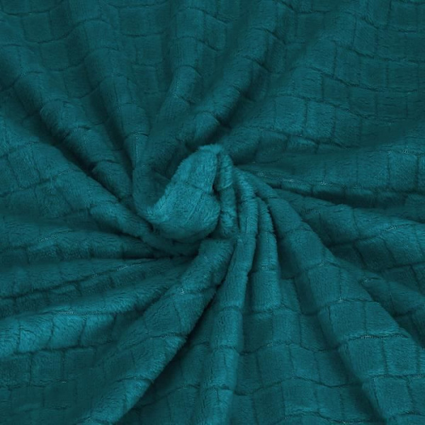 SPRINGOS® Hyggeligt tæppe 170 x 210 cm Sengetæppe Tekstur Vaffelmønster Blødt varmt Plaid
