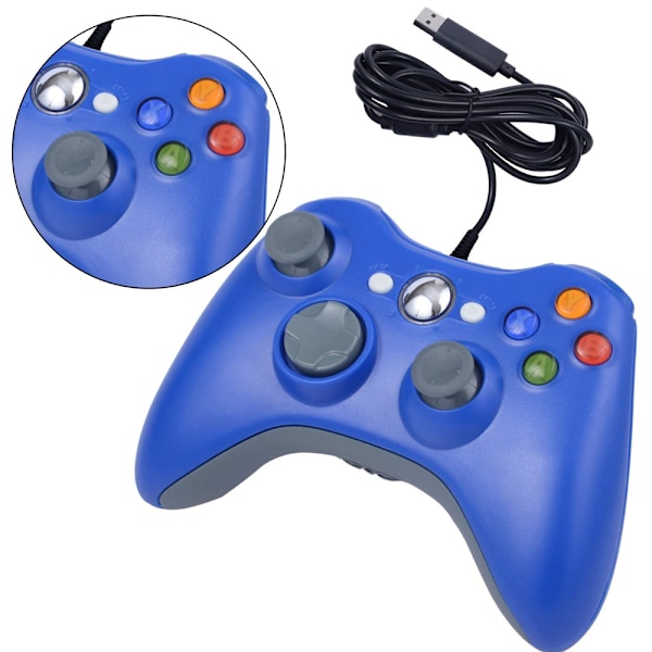 Ny design Xbox 360 Controller USB Wired Game Pad för Microso