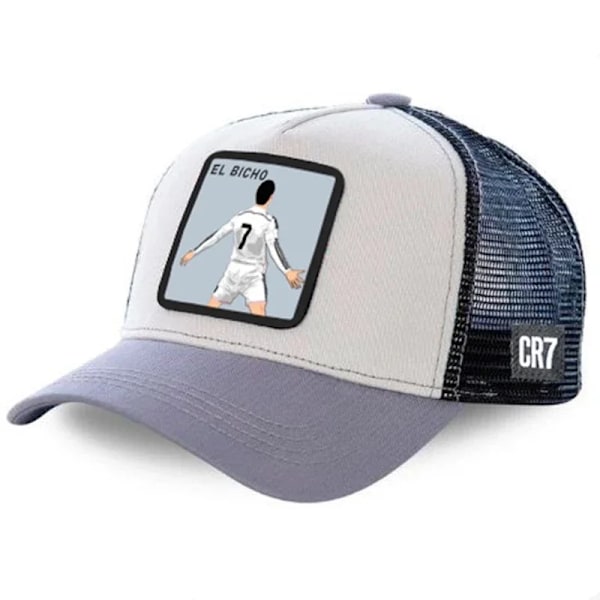 Fashion Fotboll Anime Baseballkeps Herr Dam Till Trucker Kepsar Fotbollsstjärna Lionel Messi Cristiano Ronaldo Fans Mössa Andningsbar Ronaldo Ronaldo Adjustable