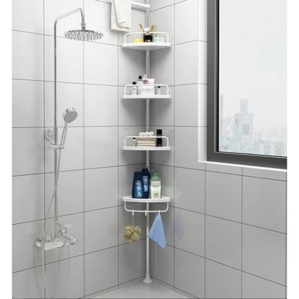 Duschhylla Hörn / Badrumshylla - 4 hyllplan 1350