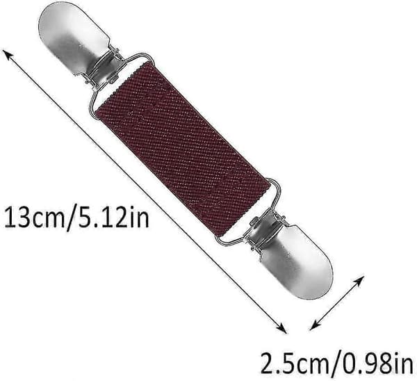 Striktrøjeclips, Cardiganclips, Elastisk Clip Unisex Simpel