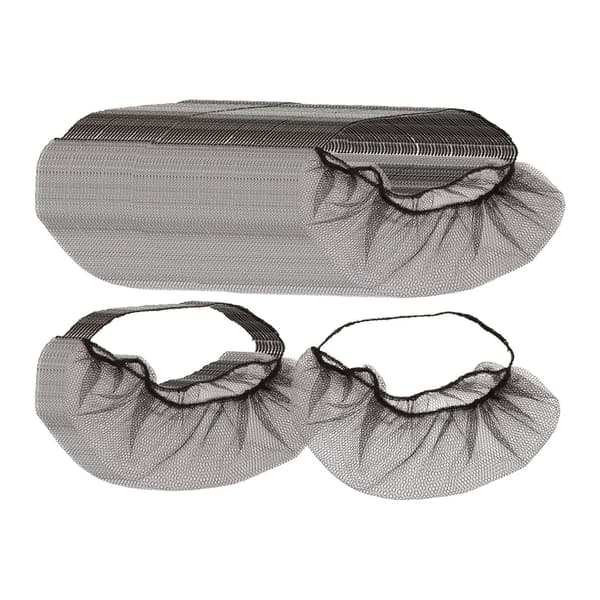 100 kpl Partaverkko Suojaava partasuoja Partasuoja Black elastic