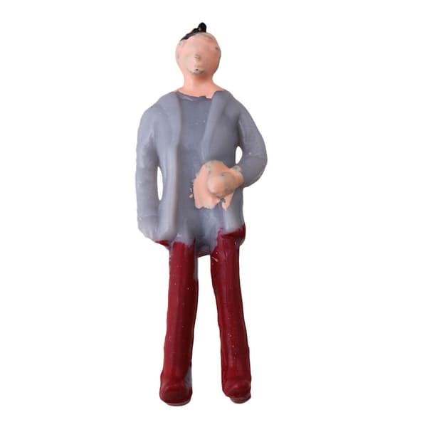 100xMalede Modelfigurer Gadescener OO 1:75 Skala til Bygningslayout