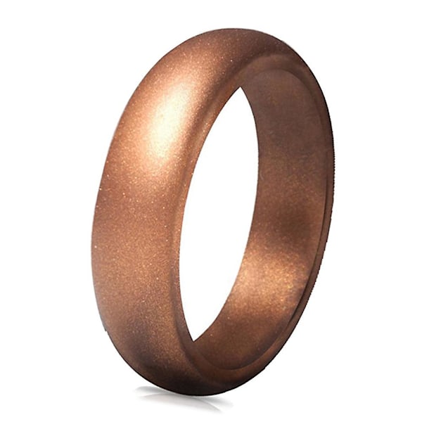 7 stk. Damer Mode Silikon Blød Glitter Finger Ringe Fest Smykker Gave Rose Rød Rose Red US 6