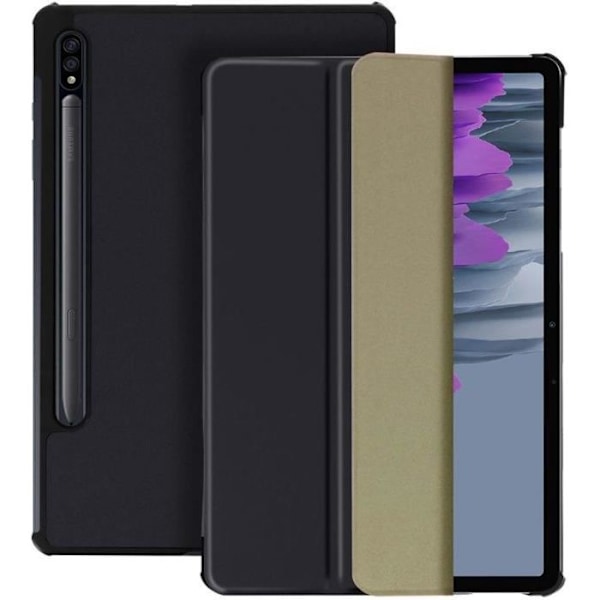 Case for Samsung Galaxy Tab S7 Plus 12.4 and S8 Plus Video Support Slim Design black