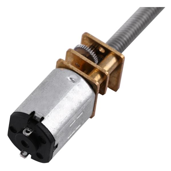 DC 12V 400RPM N20 Mikrovaihdemoottori 16mm Akseli M4x55mm Ruuvipelkistin Vaihteistolla
