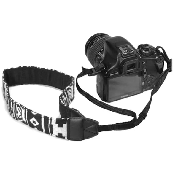 1 kpl Kameran kaulahihna Olkahihna Kameran hihna Vyö Pehmeä SLR DSLR Kestävä Puuvilla Nikonille Canonille Sonylle Panasonicille Vintage Tukkumyynti Betterlifefg