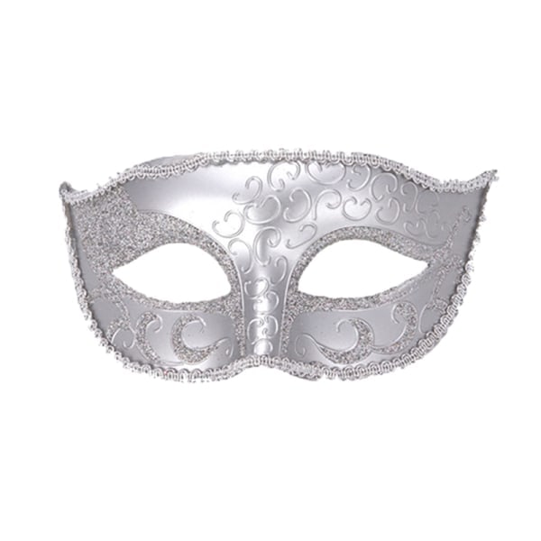 Maskeradmasker för par, venetiansk kvinna, spets, män, PP-cosplay, svart, ONESIZE, svart Black ONESIZE