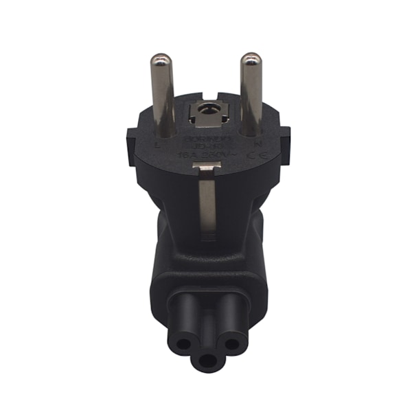 EU til IEC320 C5 strøm, EU han til IEC320 C5 hun AC-stik, EU(4,8mm) 2-ben til PDU/UPS konverteringsstik, 10A 250V