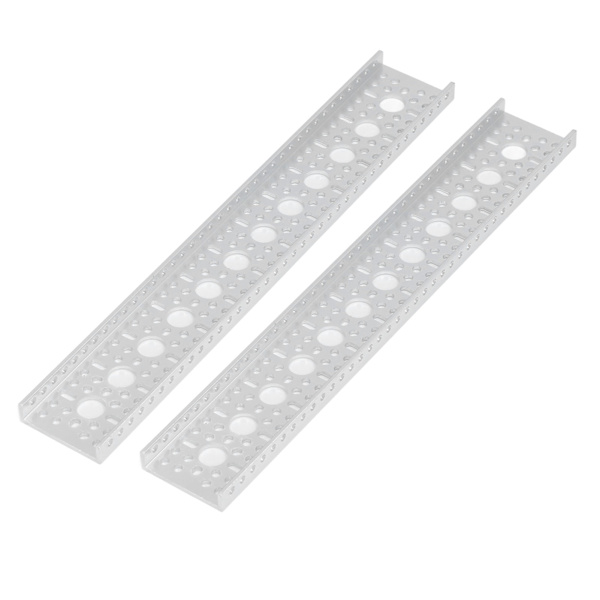 2 kpl U-kanava Alumiini 48x12 mm vahva 3-puolinen palkkitarvike Robot3121-0012-0312