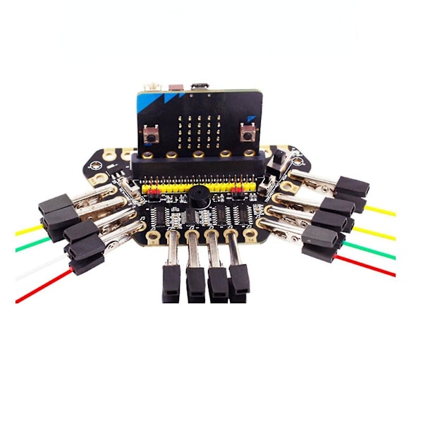Til Microbit Gpio Udvidelseskort Microbit Alligator Clip Udvidet 13 Clip Io Porte Til DIY Indbygget