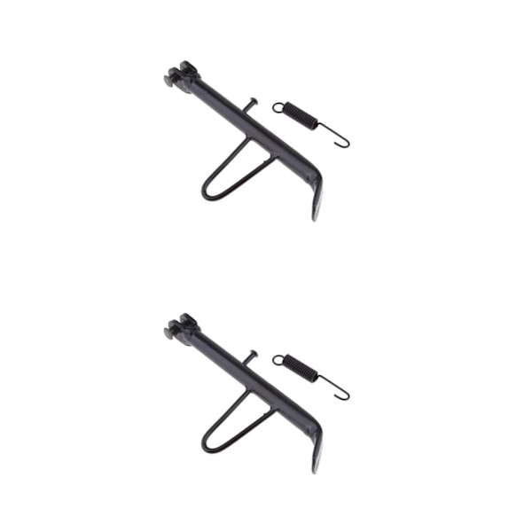 1/2/3/5 moottoripyörän jalusta Helppo asentaa Rautaa kestävä musta 16cm black 16cm 2 Set