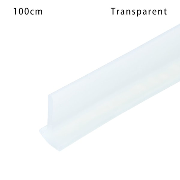 Vandstop Vandholder strimmel TRANSPARENT 100CM Transparent Transparent 100 cm