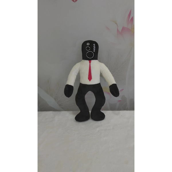 Mub- Skibidi WC-pehmolelu WC-mies parodia pehmolelu nukke 30cm small black camera man